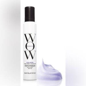 Color Wow Color Control Purple Toning + Style Foam for Blonde Hair